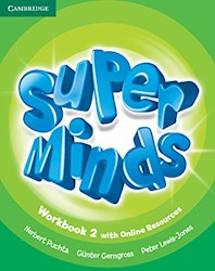 Papel Super Minds Level 2 Workbook With Online Resources