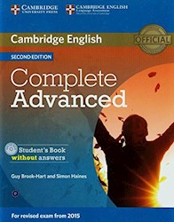 Papel Complete Advanced Student'S Book Without Answers With Cd-Rom