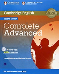 Papel Complete Advanced Second Edition Workbook With Answers With Audio Cd