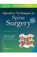 Papel Operative Techniques In Spine Surgery Ed.2