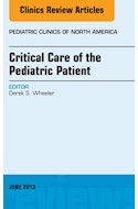 E-book Critical Care Of The Pediatric Patient, An Issue Of Pediatric Clinics
