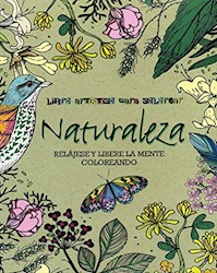 Papel Libro Artisstico Para Colorear Naturaleza