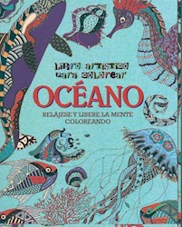Papel Oceano Libro Artistico Para Colorear