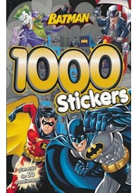 Papel Batman 1000 Stickers
