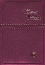 Papel Santa Biblia Con Concordancia Bolsillo Naranja