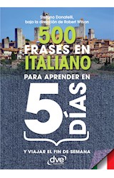  500 frases en italiano para aprender en 5 días