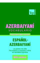  Vocabulario español-azerbaiyaní - 9000 palabras más usadas