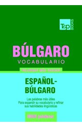  Vocabulario español-búlgaro - 9000 palabras más usadas
