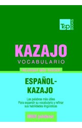  Vocabulario español-kazajo - 9000 palabras más usadas