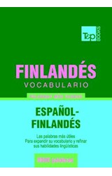  Vocabulario español-finlandés - 9000 palabras más usadas