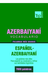  Vocabulario español-azerbaiyaní - 7000 palabras más usadas