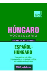  Vocabulario español-húngaro - 7000 palabras más usadas