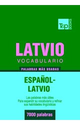  Vocabulario español-latvio - 7000 palabras más usadas