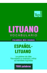 Vocabulario español-lituano - 7000 palabras más usadas