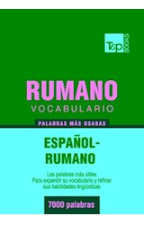  Vocabulario español-rumano - 7000 palabras más usadas