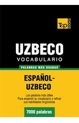  Vocabulario español-uzbeco - 7000 palabras más usadas