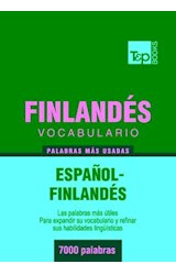  Vocabulario español-finlandés - 7000 palabras más usadas