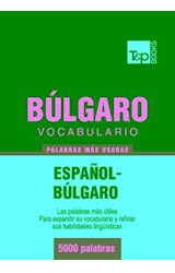  Vocabulario español-búlgaro - 5000 palabras más usadas