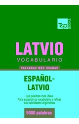  Vocabulario español-latvio - 5000 palabras más usadas