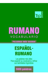  Vocabulario español-rumano - 5000 palabras más usadas