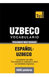  Vocabulario español-uzbeco - 5000 palabras más usadas