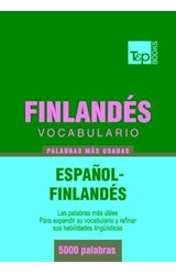  Vocabulario español-finlandés - 5000 palabras más usadas