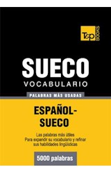  Vocabulario español-sueco - 5000 palabras más usadas