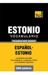  Vocabulario español-estonio - 5000 palabras más usadas
