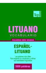  Vocabulario español-lituano - 3000 palabras más usadas