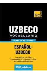  Vocabulario español-uzbeco - 3000 palabras más usadas