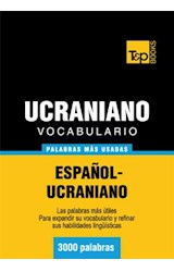  Vocabulario español-ucraniano - 3000 palabras más usadas