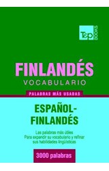  Vocabulario español-finlandés - 3000 palabras más usadas