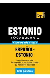  Vocabulario español-estonio - 3000 palabras más usadas
