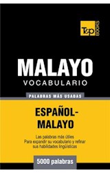  Vocabulario español-malayo - 5000 palabras más usadas
