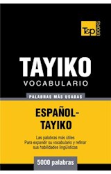  Vocabulario español-tayiko - 5000 palabras más usadas