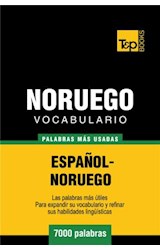  Vocabulario español-noruego - 7000 palabras más usadas