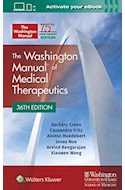 Papel The Washington Manual Of Medical Therapeutics Ed.36