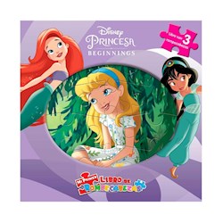 Papel Primer Libro De Rompecabezas Disney Princesa, Mi Con 3 Rompecabezas
