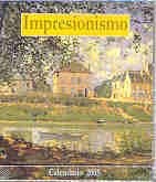 Papel Calendario Impresionismo 2005