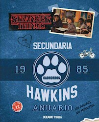 Papel Stranger Things Anuario Secundaria Howkins 1985
