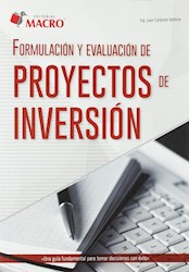 Libro Formulacion Y Evaluacion De Proyectos De Inversion
