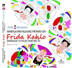 Papel Mandalas Para Relajarse Pintando Frida Kahlo