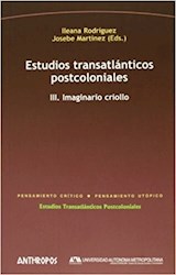 Papel Estudios Transatlánticos Postcoloniales Iii