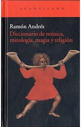 Papel Diccionario De Música, Mitología, Magia Y Religión
