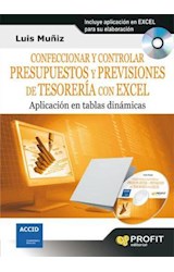  Confeccionar y controlar presupuestos y previsiones de tesorería con excel. Ebook
