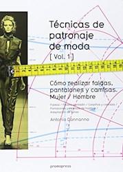 Papel Tecnicas De Patronaje De Moda Vol. 1