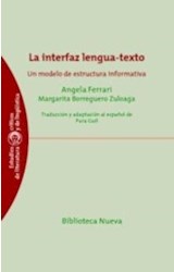 Papel La Interfaz Lengua - Texto