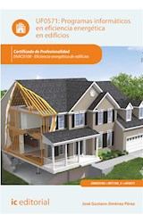  Programas informáticos en eficiencia energética en edificios. ENAC0108