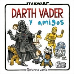Papel Starwars Darth Vader Y Amigos