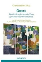 Papel Obras IV: Reivindicaciones De Vico Y Otros Escritos Latinos